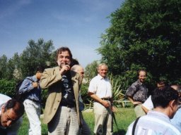 Preparing the Group Photo